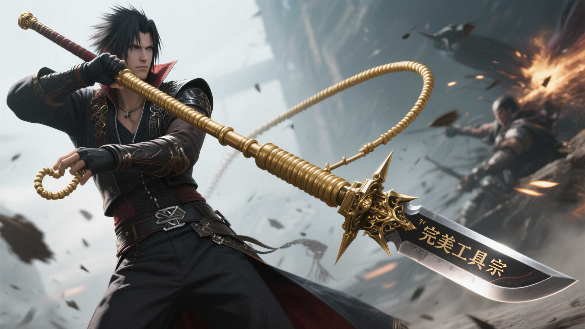 神兵利器！《最终幻想7》萨菲罗斯的刀能随心伸缩如金箍棒