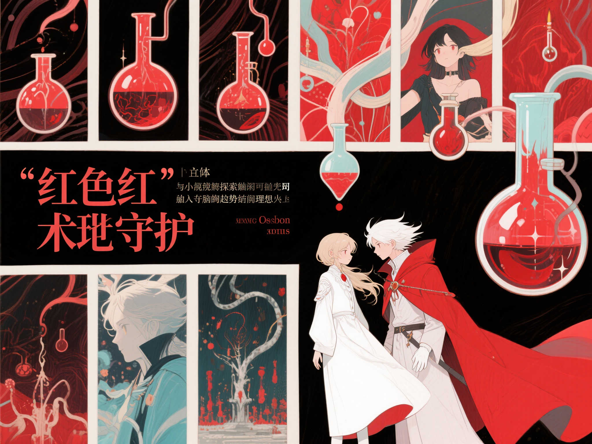 红白搭档奇幻冒险：萌系兽耳娘角色全解析