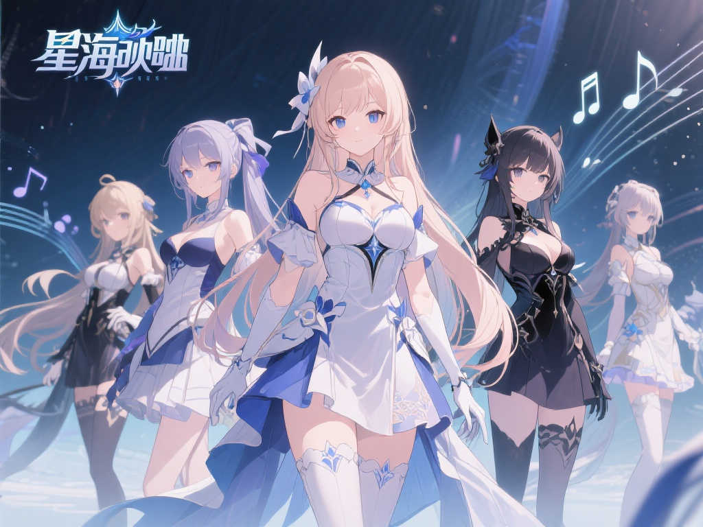 惊艳！国产开放世界ARPG《星海乐章》携绝美角色登陆Steam
