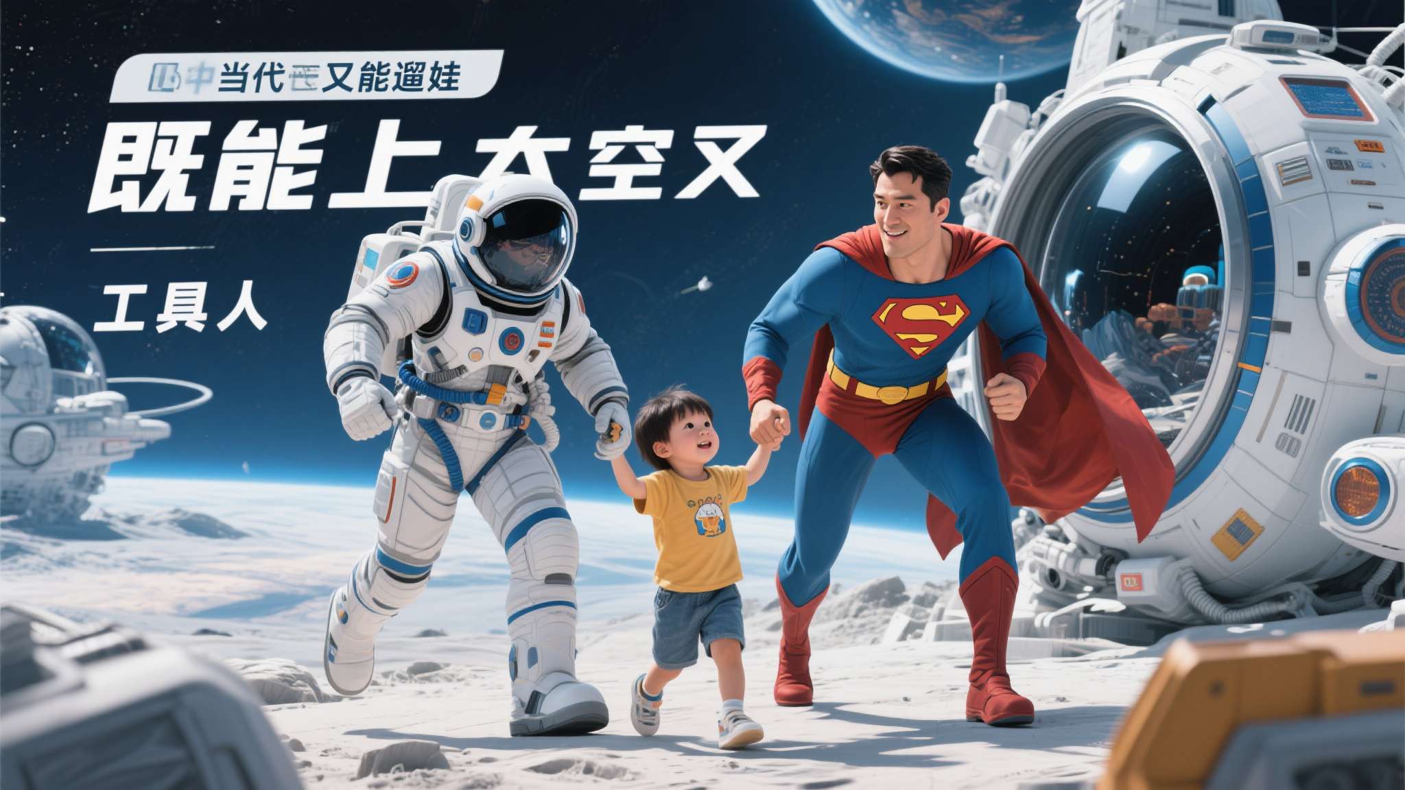 《识质存在》宇航服背带爆火!新一代宝爸带娃方式预定