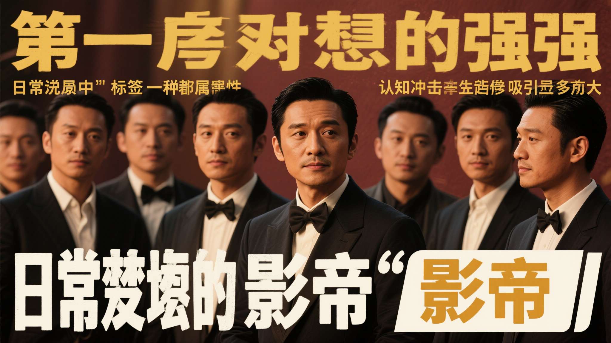 全员影帝！一张图炸翻外网：到底是谁在碾压所有人？